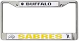 Buffalo Sabres Chrome License Plate Frame