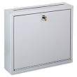 Buddy Products Inter-Office Mailbox, Steel, Small, 3 x 10 x 12 Inches, Platinum (5625-32)