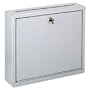 Buddy Products Inter-Office Mailbox, Steel, Small, 3 x 10 x 12 Inches, Platinum (5625-32)