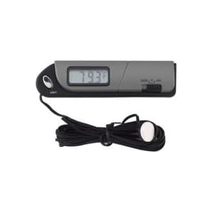 Bell Automotive 28001 Slimline Indoor/Outdoor Thermometer & Clock Bell Automotive 28001 Slimline Indoor/Outdoor Thermometer & Clock