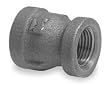Industrial Grade 1XKR9 Reducing Coupling, 1/2 x 1/4 In NPT, Blk