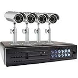 Swann Alpha D01C2 SWA43-D1C2 4 Channel DVR and 4 Indoor/Outdoor Cameras