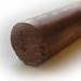 Copper 110-H04 Round Rod, ASTM B187, 1/4 OD, 12 Length