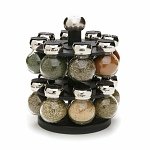 Olde Thompson 16 Jar Orbit Revolving Spice Rack 1 set (Quantity of 1) Olde Thompson 16 Jar Orbit Revolving Spice Rack 1 set (Quantity of 1)