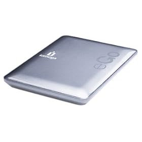 Iomega eGo Portable - Hard drive - 320 GB - external - 2.5" - Hi-Speed USB - 5400 rpm - buffer: 8 MB - silver