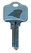 Carolina Panthers Kwikset KW1 House Key