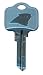 Carolina Panthers Kwikset KW1 House Key