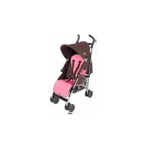 New! Maclaren 2012 Quest Sport Stroller in Coffee/Carmine Rose