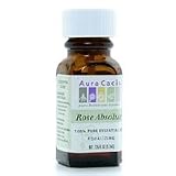 100% Pure Essential Oil, Rose Absolute Oil, Precious Essentials .125 oz by Aura Cacia / 0.13 Oz.