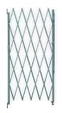 Industrial Grade 2XZG1 Steel Folding Gate, Opening 3-4Ft