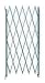 Industrial Grade 2XZG1 Steel Folding Gate, Opening 3-4Ft