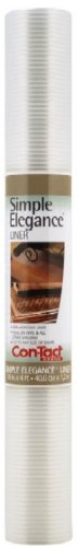 Con-Tact 04F-C8T01-06 16-Inch by 4-Foot Shelf Liner for Shelf and Storage, Clear