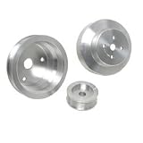 BBK 1603 Aluminum Underdrive Pulley Kit for GM Truck 4.3/5.0/5.7L - 3 Piece