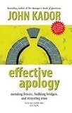 Effective Apology