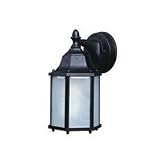 Maxim Lighting 85926EB Side Door ES Energy Smart 1 Light Outdoor Wall Light in Empire Bronze