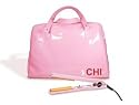 Farouk CHI GF1001BC Pink CHI Limited Edition Breast Cancer Awareness Professional Ceramic Hairstyling Iron with GFI Plug and Free CHI Bag, 1"