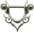Sterling Silver Nipple Shield, in 14g (Gauge), 