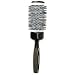 Luxor Pro Zebra Nylon Ceramic Vented Round Brush 3 - 30 rows
