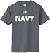 S.Horizon-US Navy T-Shirt~Charcoal~Adult-SM