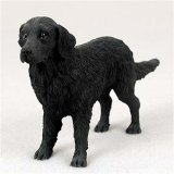 Flat-Coated Retriever Original Dog Figurine (4in-5in)