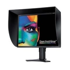 NEC SpectraView 2490 61 cm (24 Zoll) TFT Monitor DVI-D (Kontrastverh�ltnis 800:1, Reaktionszeit 16ms) schwarz