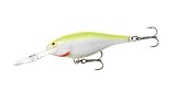 Rapala Shad Rap 05 Fishing Lures, 2-Inch, Silver Fluorescent Chartreuse