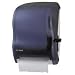 San Jamar Lever Roll Towel Dispenser without Transfer Mechanism, Black (T1100TBK)