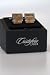 Cufflinks - Cristoforo Cardi Mandarin Mosaic Catseye