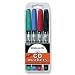 Pioneer Photo Cd Markers, Pack of Four in Green, Blue, Red and Black, Archival.