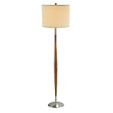 Adesso Hudson Floor Lamp, Dark Maple by 