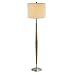 Adesso Hudson Floor Lamp, Dark Maple