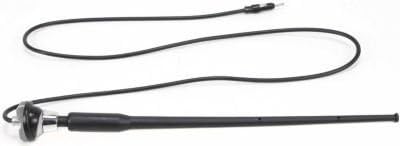 Evan-Fischer EVA39972032645 Universal Fender Mount Antenna Fixed Black 1-section mast 400 mm extension Male connector