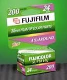Fujifilm Usa Inc 15719395 27 Exposures Film 200-speed (Pack of 5 )