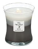 Woodwick Candle Warm Woods Trilogy Medium Jar