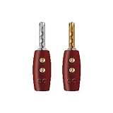 AudioQuest CFBFAS (4 Pack) Banana Jacks (Silver)