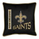 Sports Coverage 01JSSDL1SAI1818 Sideline New Orleans Saints Pillow in Black,