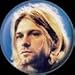 Sporting Goods : Kurt Cobain Face Button