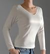 Cuddl Duds Long Sleeve Lace Thermal Top (P15180)