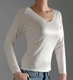 Cuddl Duds Long Sleeve Lace Thermal Top