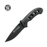 Smith & Wesson SW423B Oasis Linerlock Knife, Black
