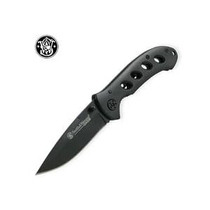 Smith and Wesson SW423B Oasis Linerlock Knife, Black by 