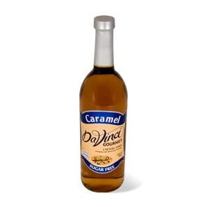 Da Vinci SUGAR FREE Caramel Syrup 750mL with Splenda
