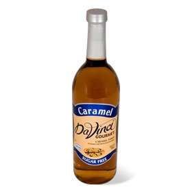 DaVinci Gourmet Sugar Free Caramel Syrup, 750 ml Bottle (Plastic) by DaVinci Gourmet