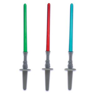 Star Wars Light Sabre Cupcake Picks
