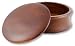 Kingsley Dark Wood Shave Bowl with Lid