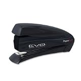 Desktop Stapler, 20 Sheet Capacity, Standard Staples, BK/SR
