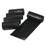 Can Liner, 42 Gallon, 2.5 mil Gauge Thickness, 33x48, Black, 50/Carton WBIWEB1CTR50