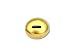 Antique Gold-Plated Pewter Letter Bead - Hyphen