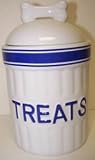 Vo-Toys Bistro Treat Jar Blue