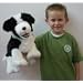 Border Collie Playful Puppy Puppet